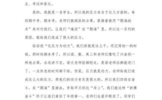 压力是动力之母还是阻力之源？