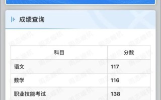 单招成绩何时查？怎么查？