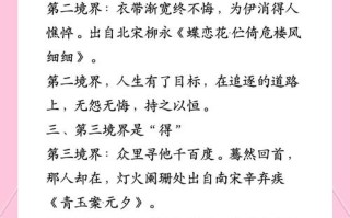 人生三大境界的议论文