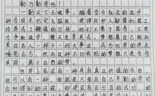 勤是成功的唯一路径吗？