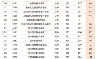 2025川内单招学院有哪些？