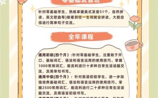 东莞英语培训课程有哪些？