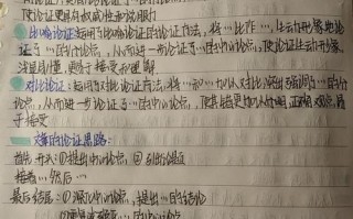 议论文论证方法怎么答？