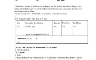 外贸英语培训合同协议有哪些关键条款？