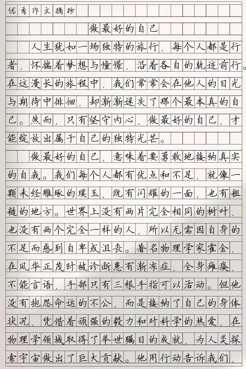 如何成为最好的自己？-第1张图片-厚德教育培训