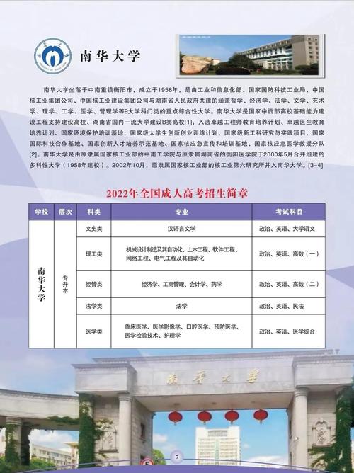 2025南华大学核单招何时开始报名？-第2张图片-厚德教育培训