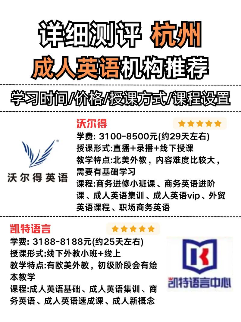 杭州成人英语培训机构怎么选？-第1张图片-厚德教育培训