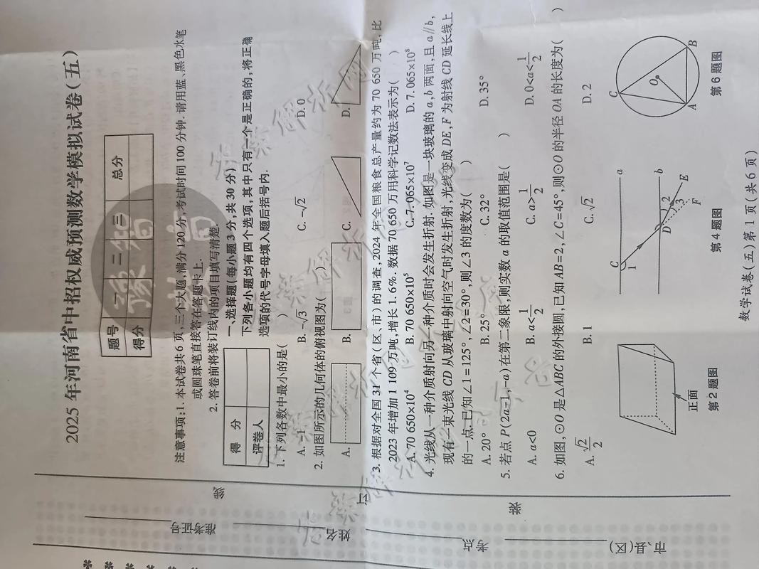 2025河南数学单招题难度如何？-第1张图片-厚德教育培训