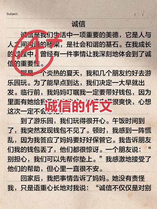 诚信，高中议论文如何写800字？-第3张图片-厚德教育培训