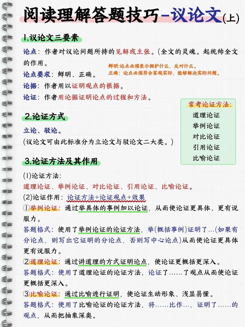 议论文论证方法答题格式如何掌握？-第1张图片-厚德教育培训