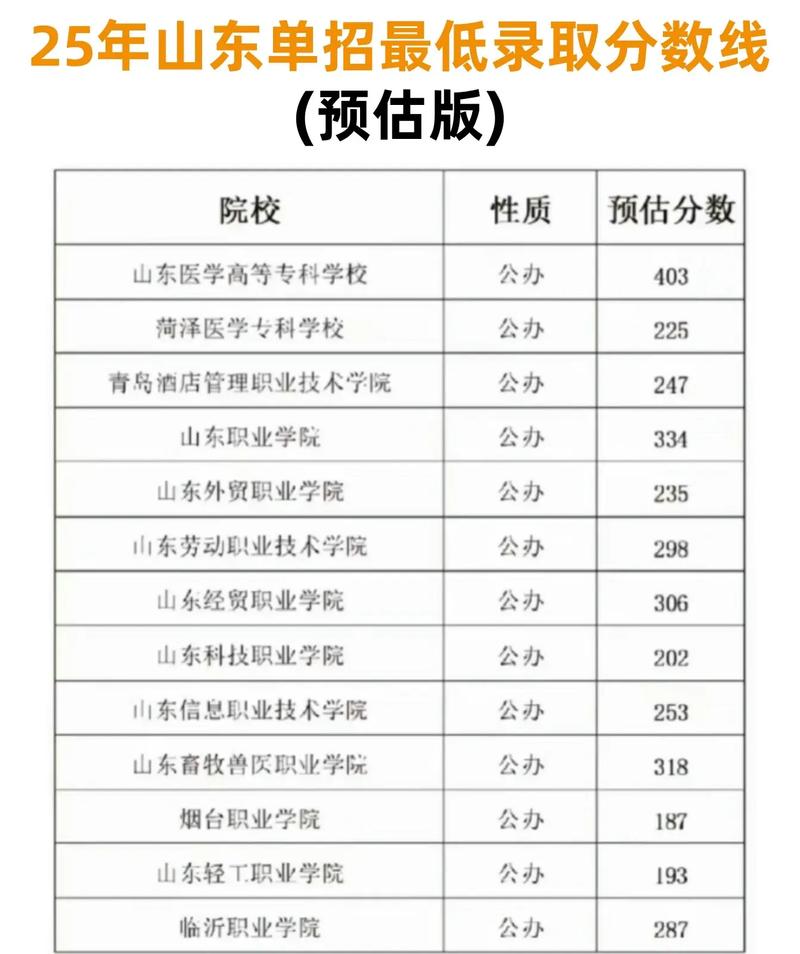 山东2025单招学校有哪些？-第2张图片-厚德教育培训