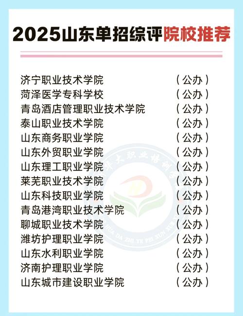 2025山东单招学校有哪些？-第1张图片-厚德教育培训